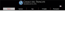 Tablet Screenshot of casaledelprincipe.it